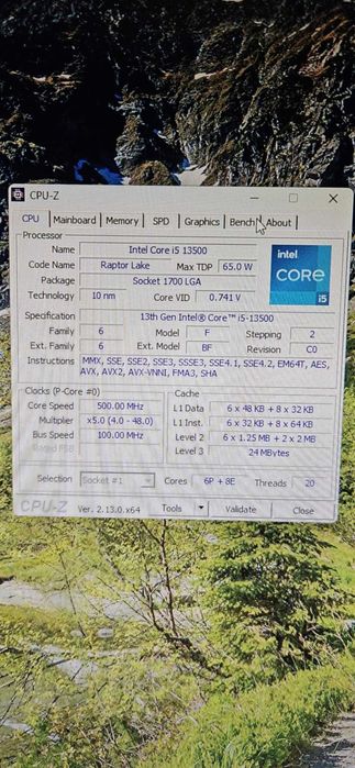 Komputer gamingowy i5 13500