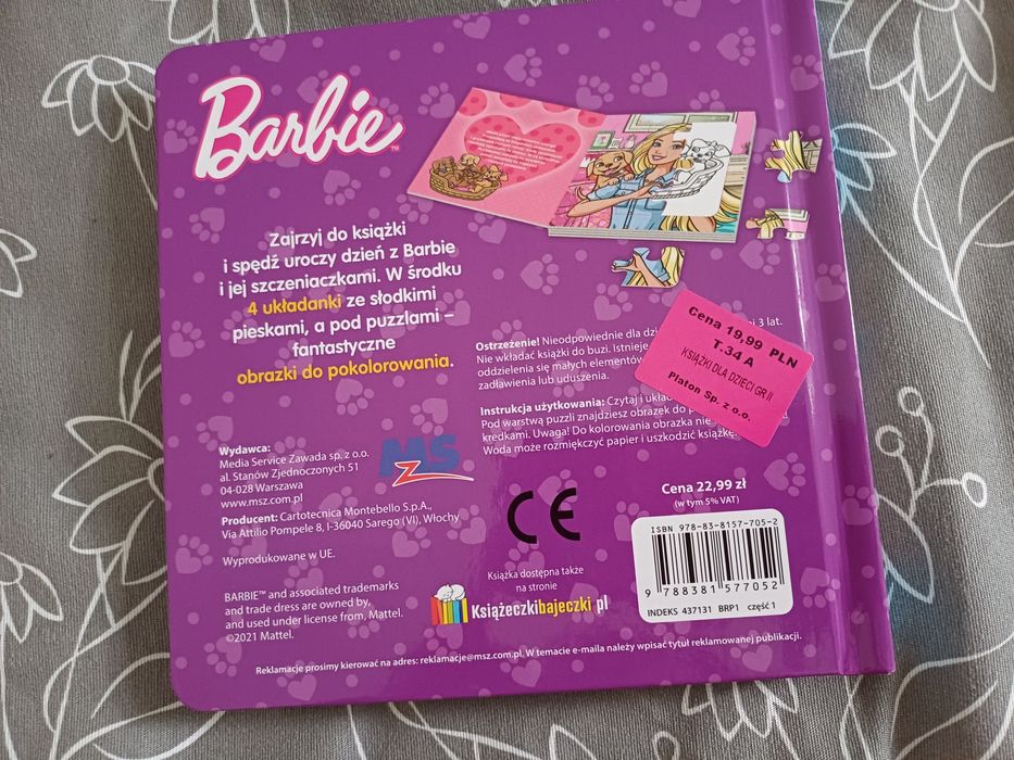 Książeczka z puzzlami