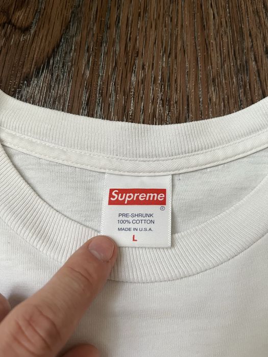 Legit! Футболка supreme authorized dealer x bape