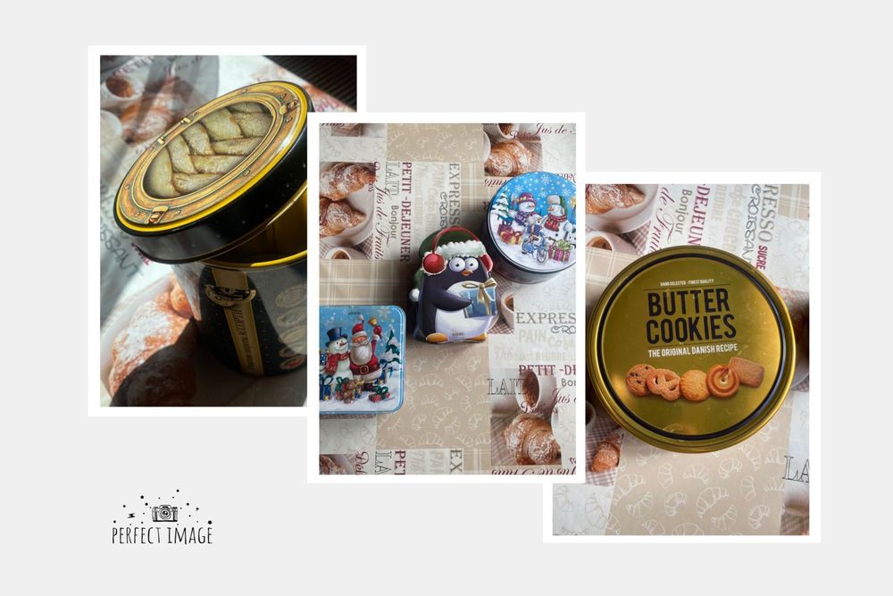 Банка жестяная , для печенья и конфет