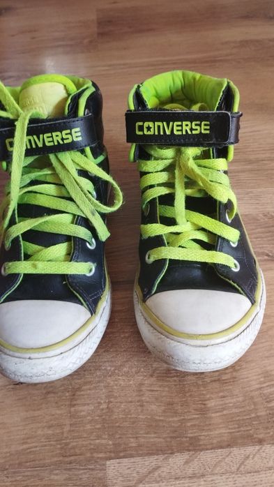 Converse skórzane trampki 35