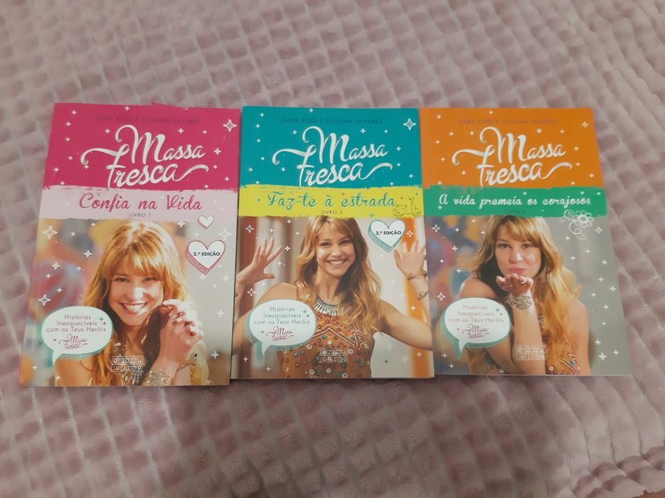 Livros Saga Massa Fresca