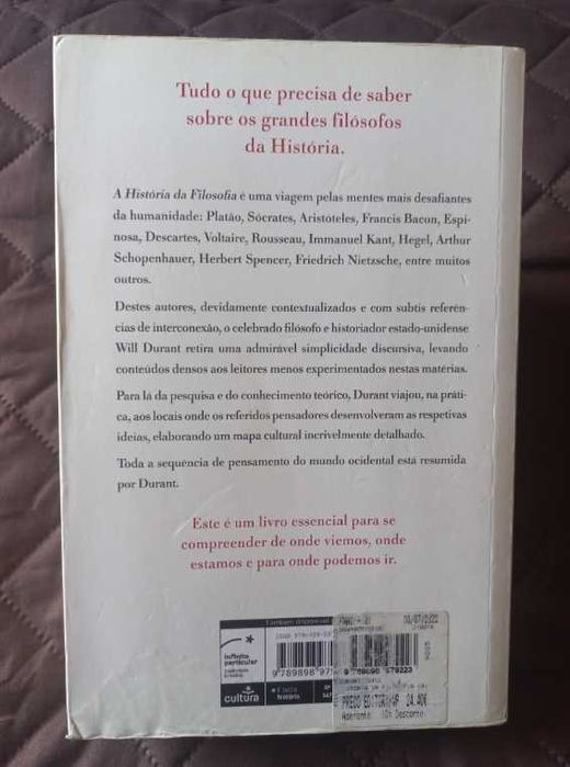 A História da Filosofia - Will Durant
