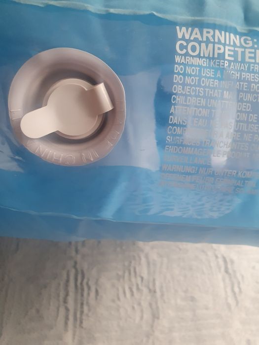 Materac jednoosobowy welurowy