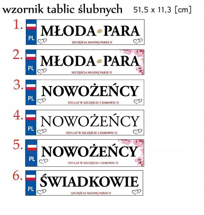 Stroik ślubny na samochód ozdoba dekoracja samochodu na samochód 313