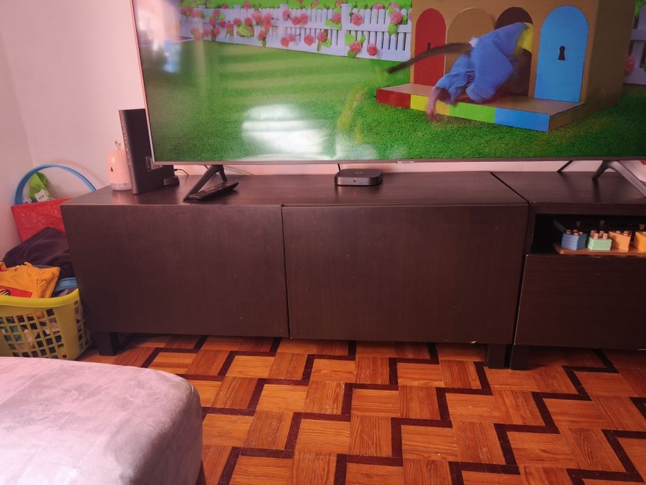 Moveis de sala castanho