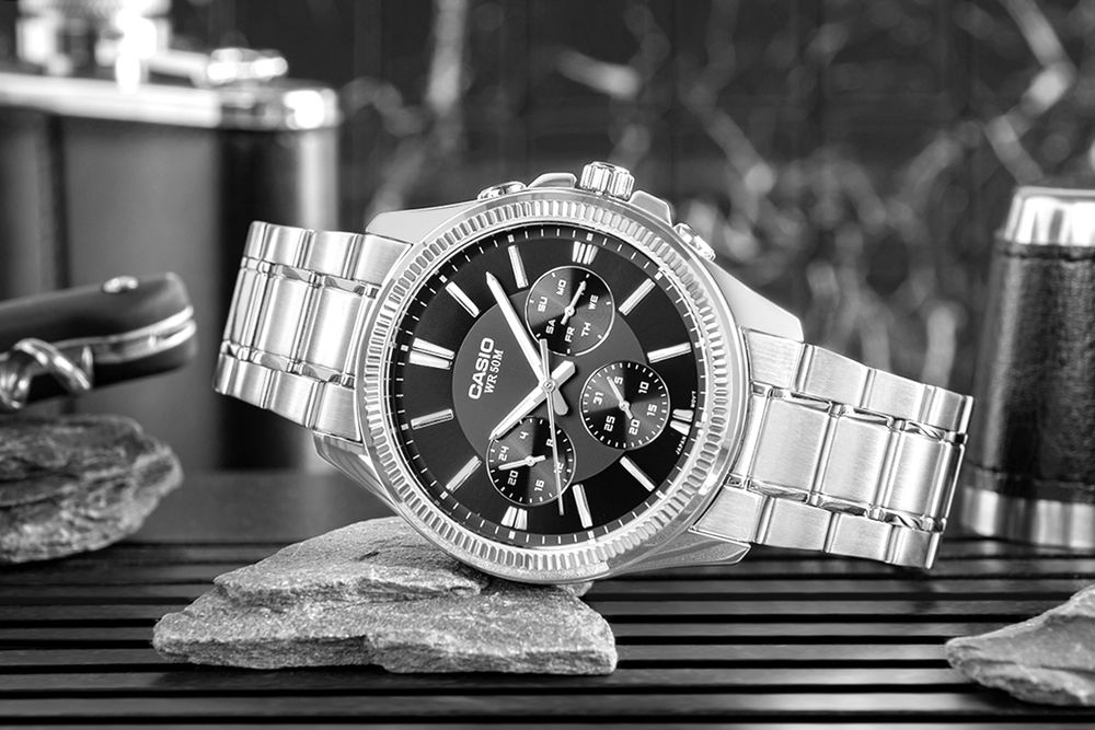 zegarek męski casio mtp-1375d-1avdf + box