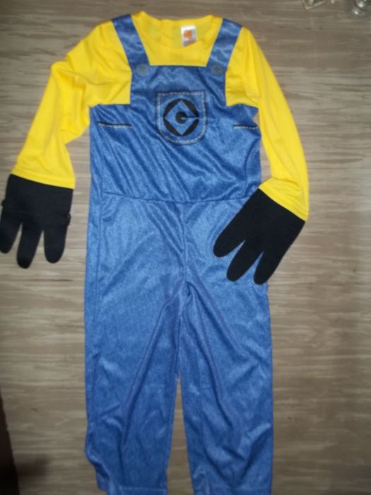 MINIONEK przebranie strój na bal karnawałowy balik od 5 do 7 lat