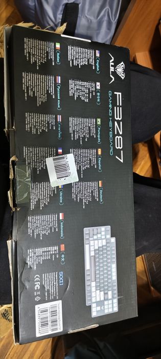 Клавиатура aula f3287 описание