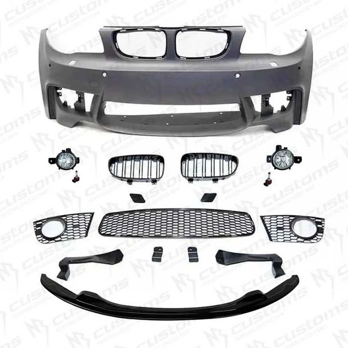Pára-choques frontal look 1M BMW E81/E82/E87/E88