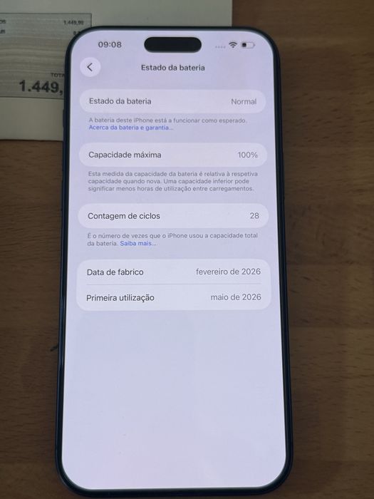 Iphone 17 pro max 256gb  desbloqueado 3 anos garantia(ACEITO RETOMA)9
