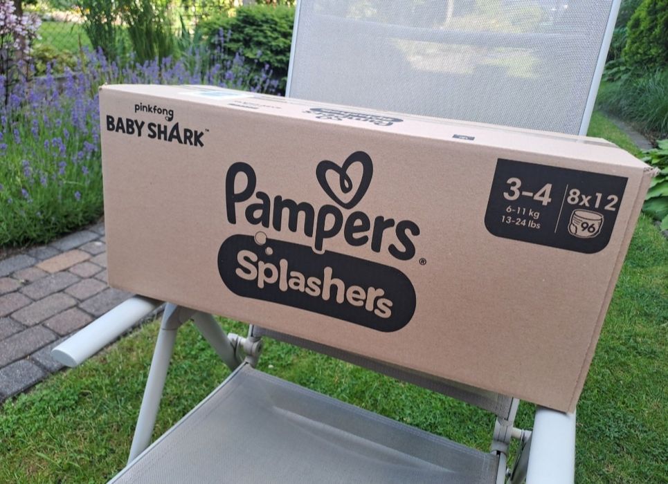 Pampers Splashers pieluchy do pływania r. 3-4 (6-11 kg) 1 paczka 12 sz