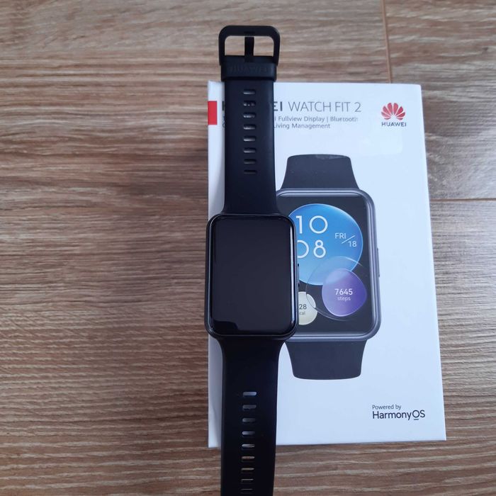Smartwatch HUAWEI Watch Fit 2 Aktywny GPS Czarny