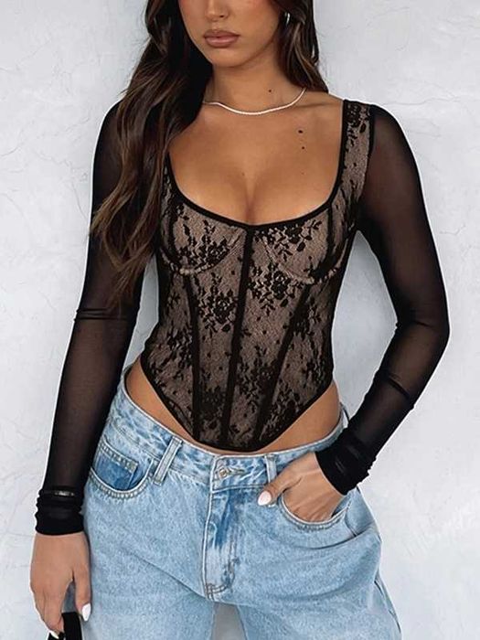 Продам женский кружевной топ корсет