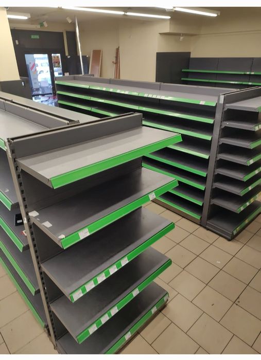 Regaly sklepowe magazynowe gondola regal wyspa