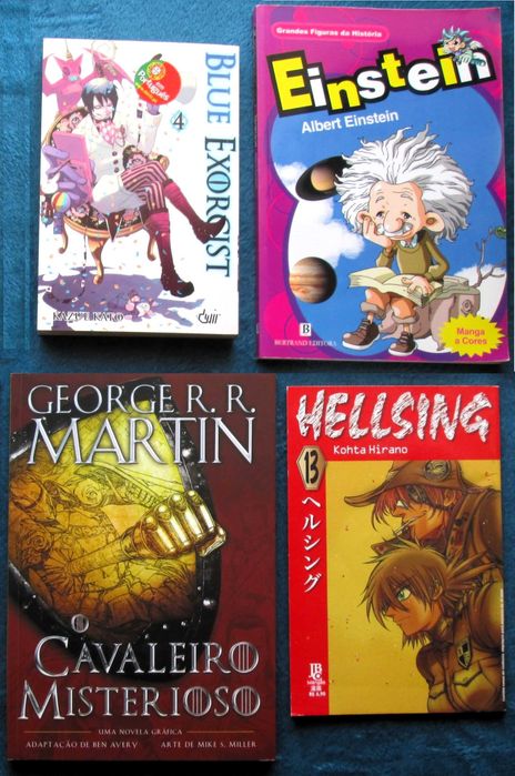 Game of Thrones, Hellsing, Blue Exorcist,