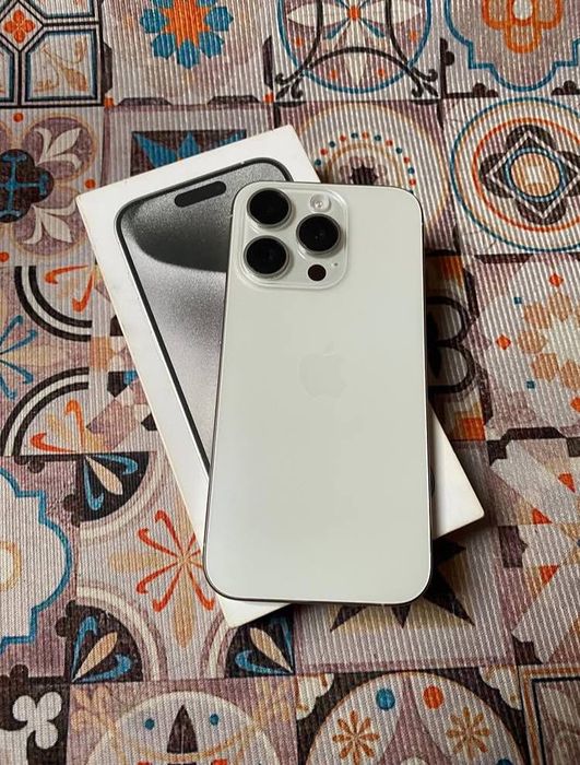 iPhone 15 Pro, White Titanium , 512GB
