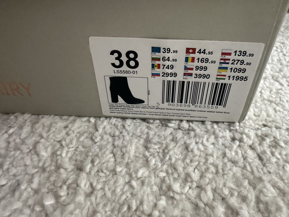 Botki Jenny Fairy rozmiar 38