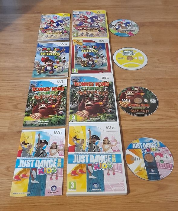Jogos Wii Nintendo Wii/Wii U (Originais,Completos)