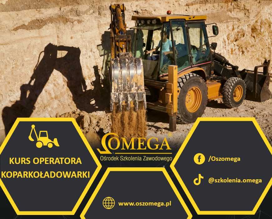 1600zł Kurs na KOPARKOŁADOWARKI, 2.03, 30.03, 4.05, 1.06