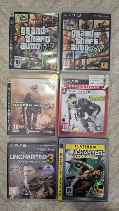 Vários Jogos PS3