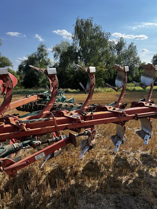 Kverneland ecomat 650 7 skib packomat pług lemlen kuhn