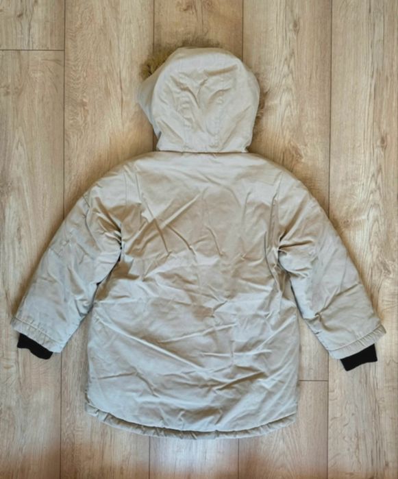 Beżowa ocieplana parka z lapturem Reserved roz.122