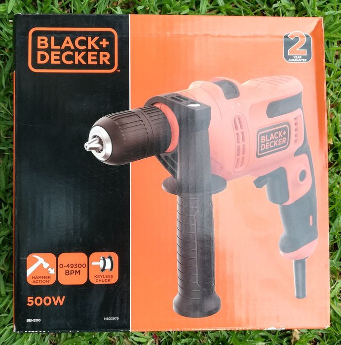 Berbequim Black & Decker 500W (Como Novo)