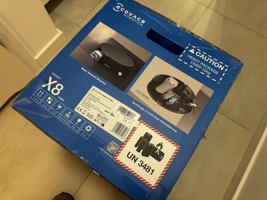 Робот пилосос Ecovacs Deebot X8 Omni