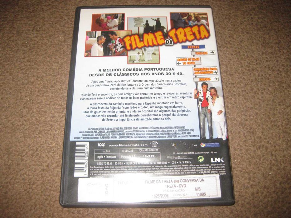 DVD "Filme da Treta" com José Pedro Gomes