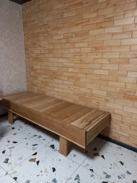 Баня на дровах . Левый берег