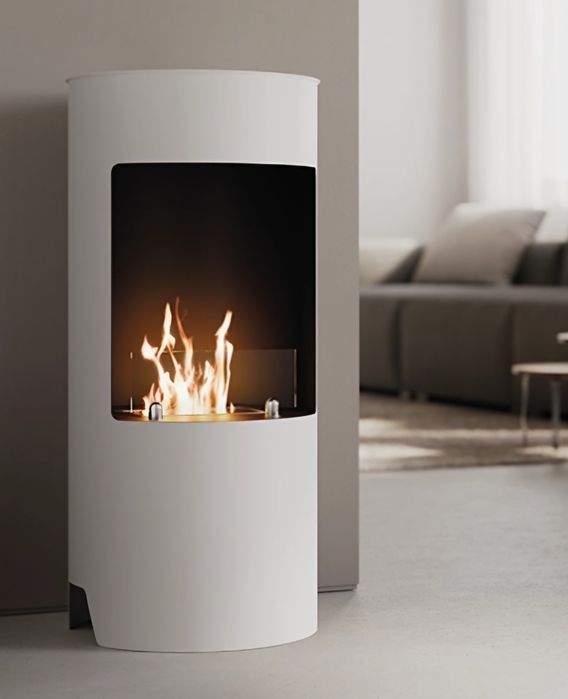 Lareira Bietanol Nova em caixa