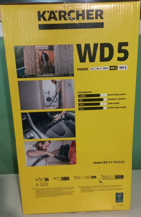 Пилосос Karcher WD5  1.628-300.0