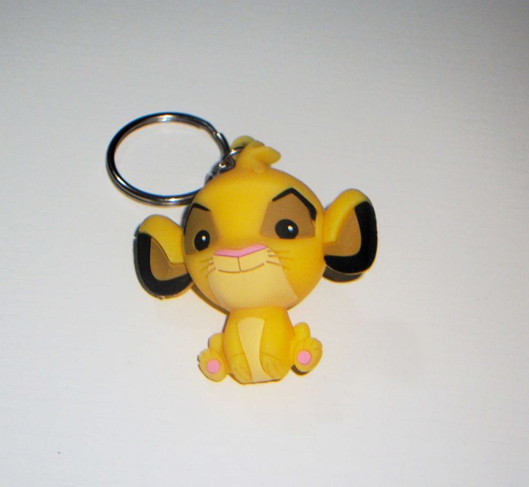 Porte Clés / Keychain / Llavero Disneyland Paris SIMBA PVC