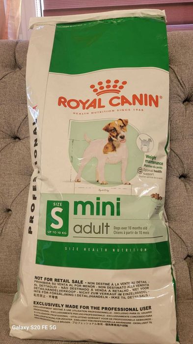 ROYAL CANIN Mini Adult 15 kg dla psów od 10m-ca + GRATIS miska