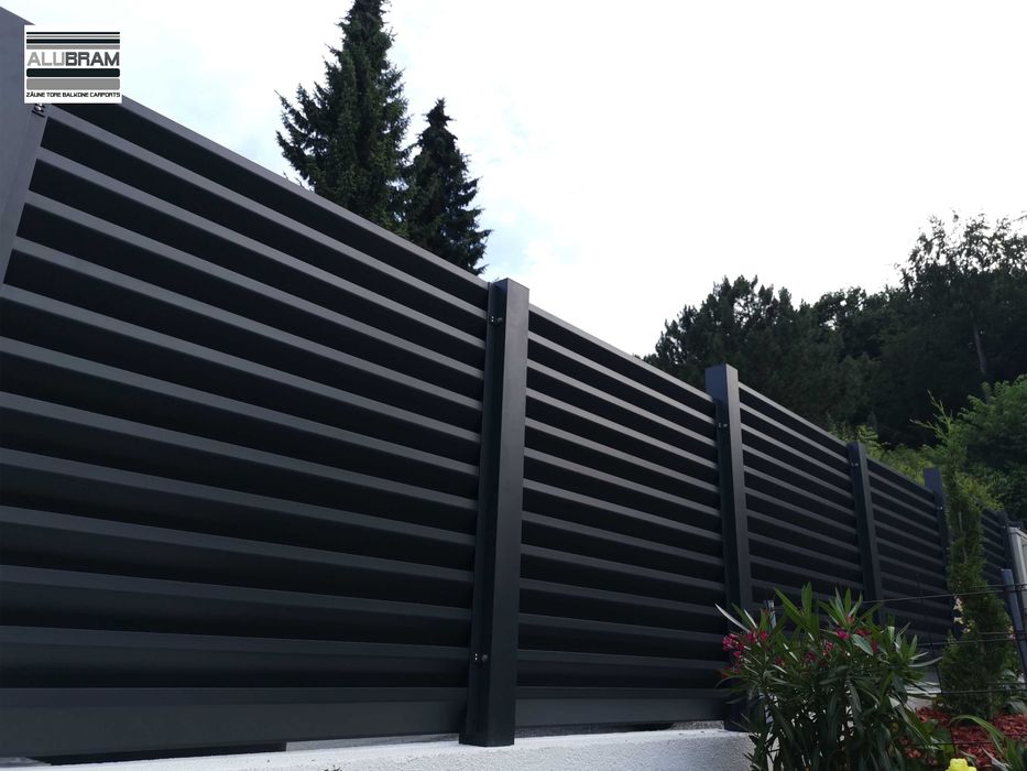Przęsło ogrodzeniowe aluminiowe model: Etiuda 150 ALUBRAM