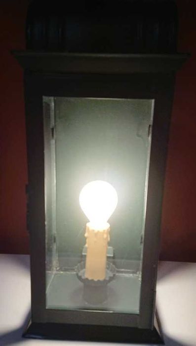 Candeeiro / Lanterna em latão (de interior)