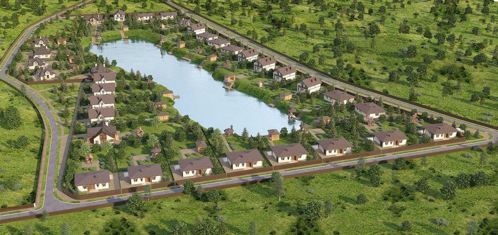 Продаж ділянки з виходом на  озеро на р. Десна. с. Новосілки Вишгород