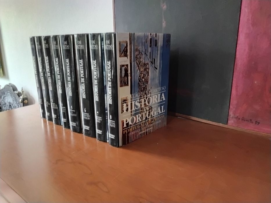 Colecção completa História de Portugal de José Mattoso 8 volumes