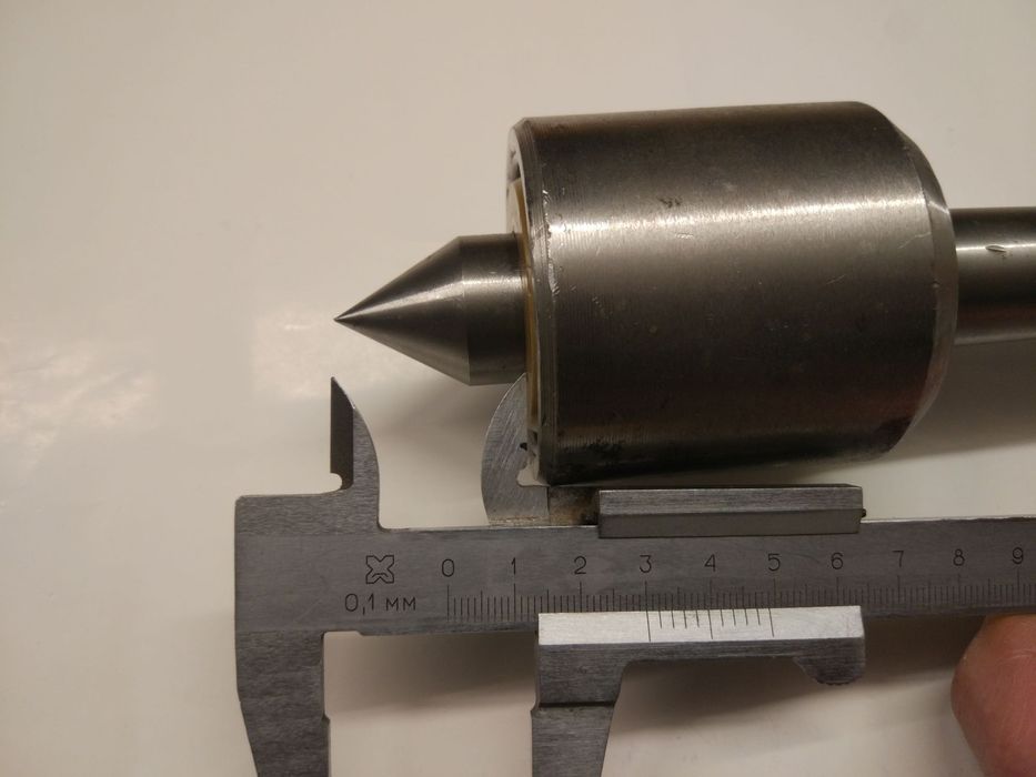 Центр страночный вращающийся, конус морзе-3, СССР, новый