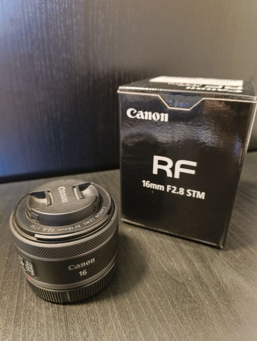 Canon RF 16mm f2.8 stm - IMPECÁVEL