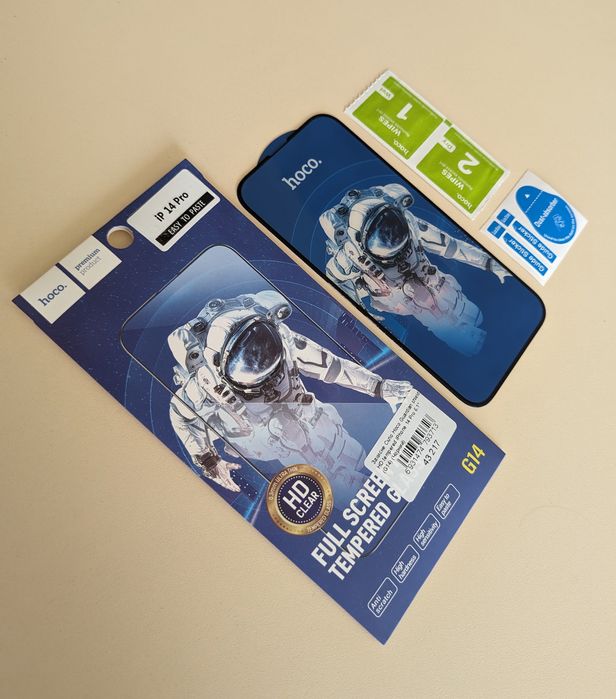 Захисне скло Hoco 5D HD Clear для iPhone / Защитное стекло на Айфон 15