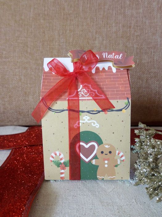 Caixas oferta para o Natal