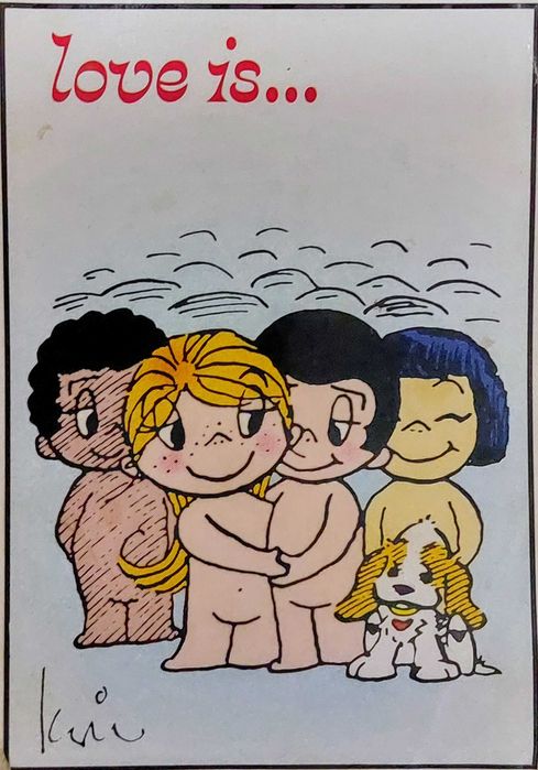 Cromos autocolantes da coleção "O Amor é"