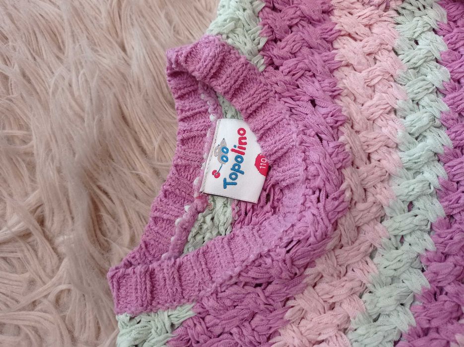 Sweter dla dziewczynki 104/110