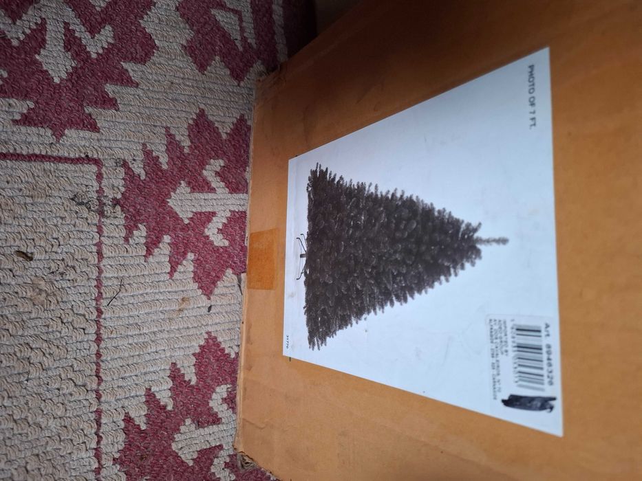 Árvore de natal com enfeites