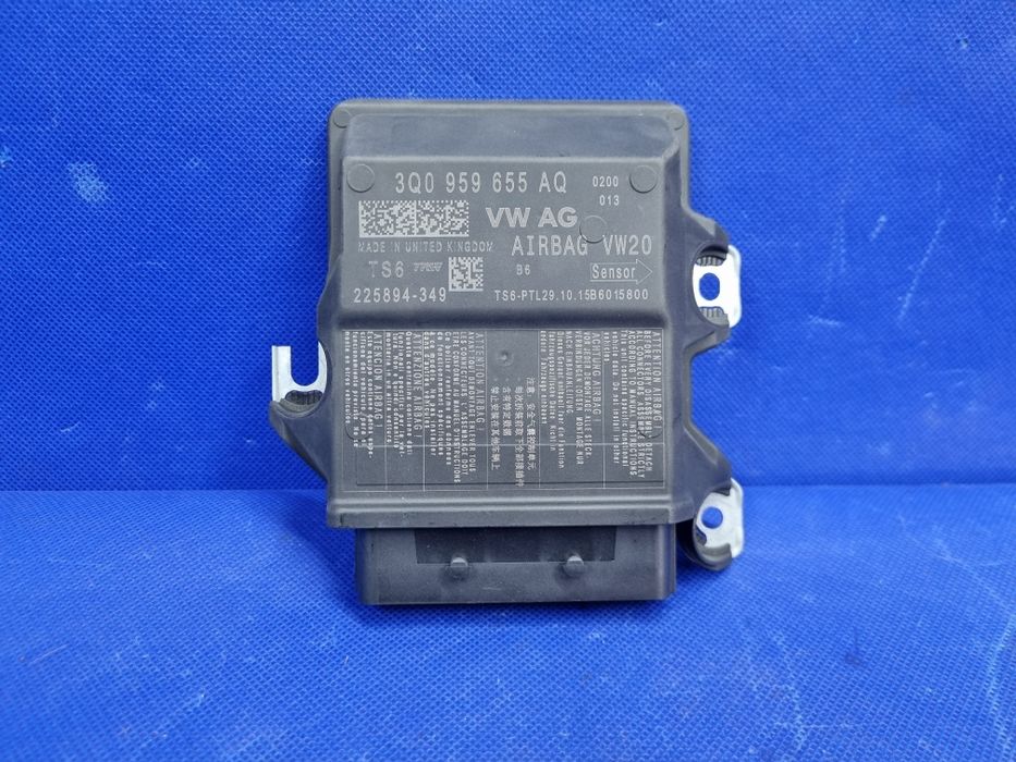 MODUŁ sensor PODUSZEK AIR BAG SKODA Octavia III oryginał | OEM | 3Q0959655AQ