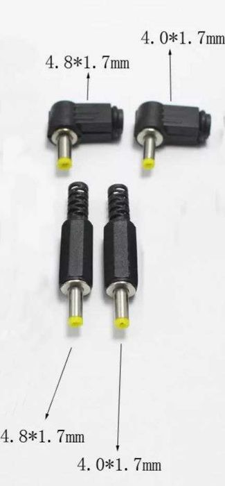 Штекери під пайку 4,8*1,7 mm