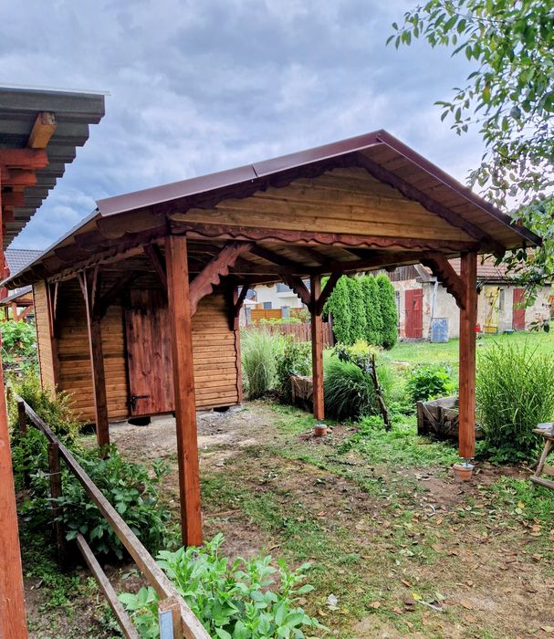Domki drewniane, wiaty, garaże, pergole
