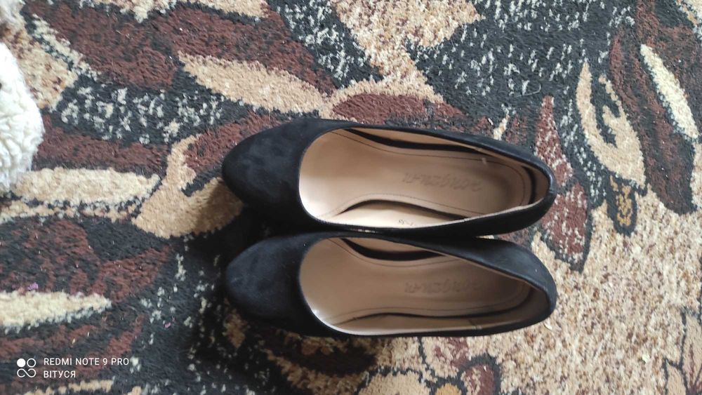 Туфлі  з екозамшу